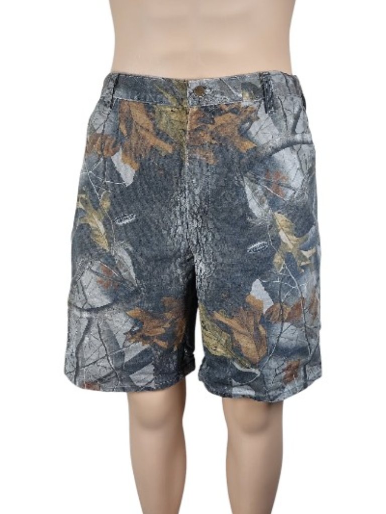Carhartt Men's Gray Brown Real Tree Camouflage Carpenter Shorts Size 38